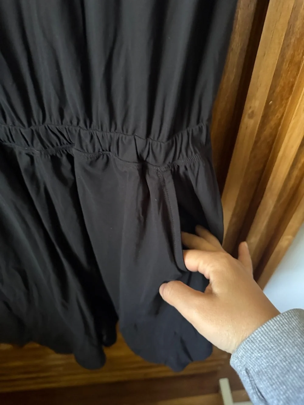 Lululemon Lightweight High Neck Romper. Size 6 in Black